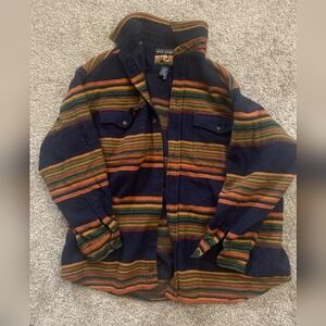 Vintage Wool Button Up Shirt